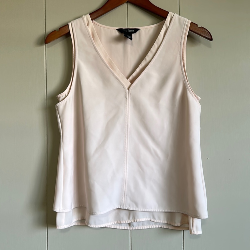 White House Black Market Pink Top
